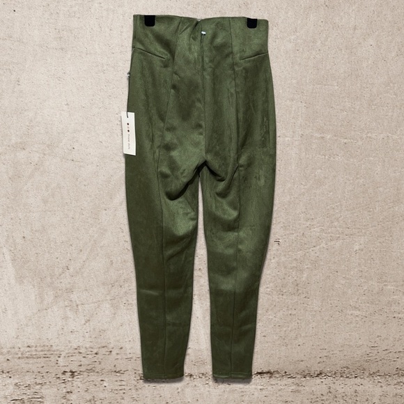 Three Dots Olive Skinny Pants - Picture 4 of 5